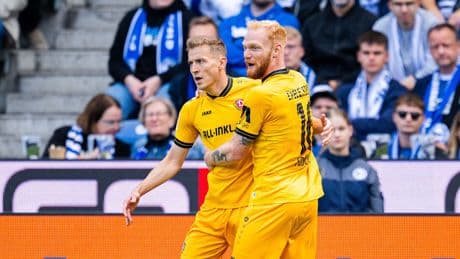 In Bielefeld flutscht es - Das ist Dynamos Alm-Glücksbringer