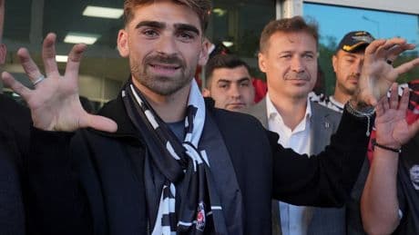 Jota Silva, Beşiktaş için İstanbul'da!