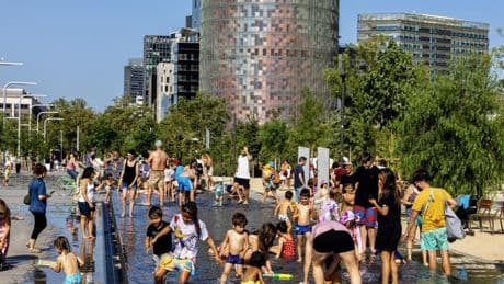 Barcelona de toldos
