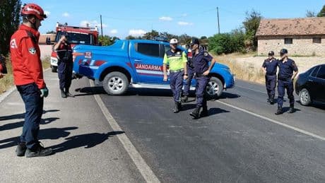 Balıkesir'de faciaya ramak kala: Patlama riskine karşı yol kapatıldı