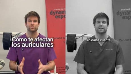 Alexandre Olmos, médico internista, explica lo que ocurre cuando usamos auriculares