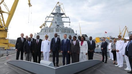Gabon Cumhurbaşkanı'ndan İstanbul Tersanesi Komutanlığı'na ziyaret!