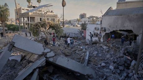 Gaza-Krieg: WHO: Angegriffene Klinik im Gazastreifen stark beschädigt