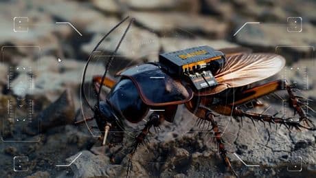 Militärtechnik | Kakerlaken-Cyborgs kommen per Drohne