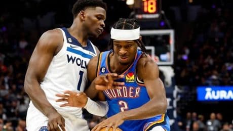 Thunder vs Timberwolves: guerra de verdugos de Jokic entre Shai y Edwards