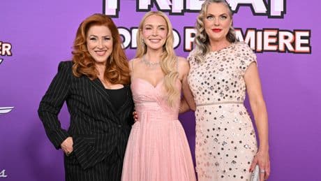 ‘Parent Trap’ stars Lindsay Lohan, Elaine Hendrix and Lisa Ann Walter reunite at ‘Freakier Friday’ premiere