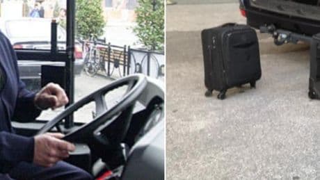 Viaggia in autobus con la figlia di 2 anni «chiusa in valigia»: l'allarme dell'autista perché il bagaglio si muoveva