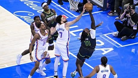 NBA konferans finalinde Timberwolves'u yenen Thunder, seride 1-0 öne geçti