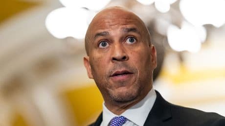 Senate floor erupts as Booker accuses Dems of being "complicit" to Trump