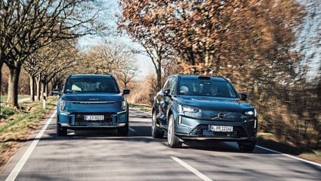 Testvergleich Kia EV9 gegen Volvo EX90 - Welcher Elektro-Brummer summt am besten?