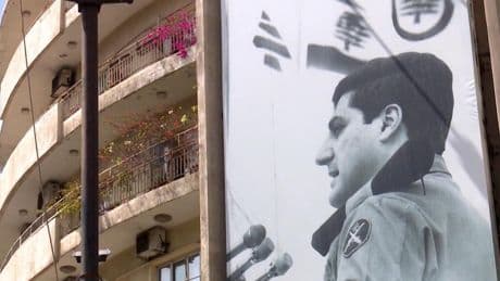Five decades after Lebanon's civil war, battle-scarred buildings reflect ongoing trauma