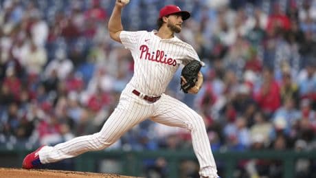 Phillies starter Aaron Nola lands on 15-day IL with ankle injury