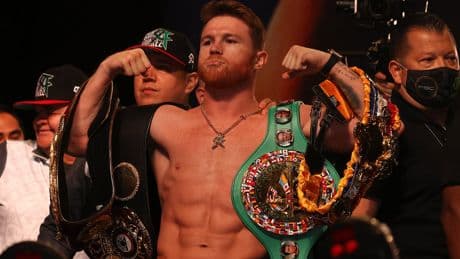 What weight will Canelo and Crawford fight at and is there a rehydration clause?