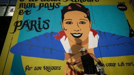 Paris unveils mural of Josephine Baker to honor her legacy