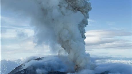 A volcano in Russia’s Far East erupts for the first time in centuries