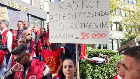 Belediye işçileri ek iş yapmadan geçinemiyor