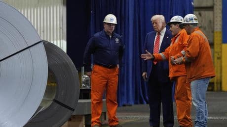 Trump duplica los aranceles al acero y aluminio al 50%, aunque deja fuera al Reino Unido