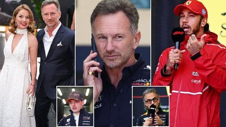 Lewis Hamilton gives BLUNT verdict on Christian Horner sacking - as Red Bull prepare for first race since dismissing Geri Halliwell's husband