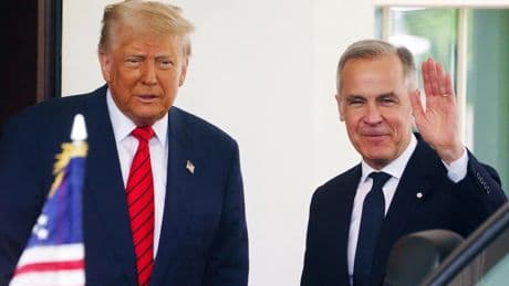 Carney advierte en la Casa Blanca que &quot;Canadá no está en venta&quot; y Trump replica: &quot;Nunca digas nunca&quot;
