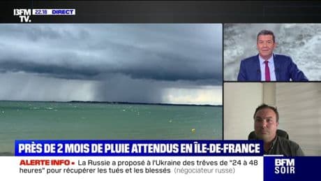 Pluies diluviennes: "On a jamais vu la ville dans cet état", décrit Romuald un habitant de Limoges