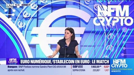 Euro numérique / stablecoin euro : le match