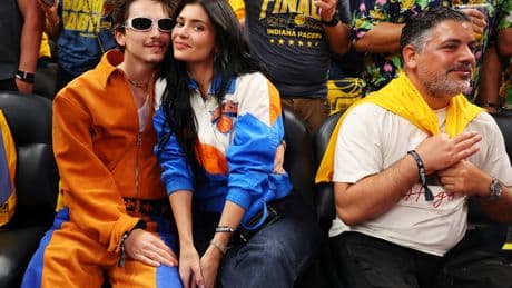 Timothée Chalamet, Kylie Jenner take in Knicks-Pacers Game 6 after making trip to Indy