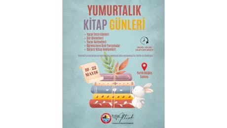 19 Mayıs haftasında Yumurtalık’ta edebiyat rüzgârı esecek