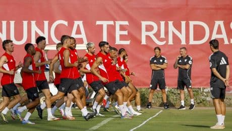 Agoumé adelanta su regreso y se pone a las órdenes de Almeyda
