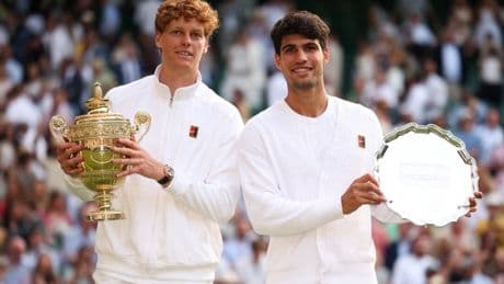 Jannik Sinner won Wimbledon battle – but war with Carlos Alcaraz is far from over