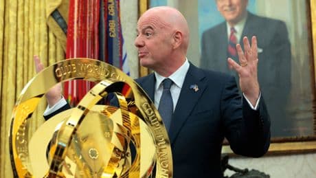 Gianni Infantino arrives at his moment but football’s response is coming