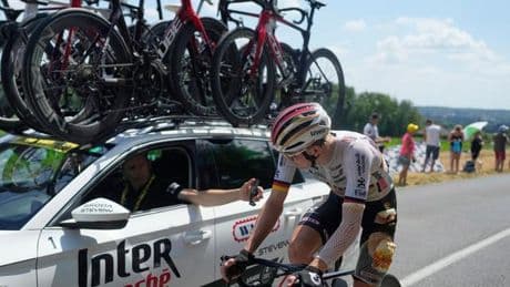 Tour de France: Deutscher Rad-Meister Zimmermann stürzt auf 9. Etappe