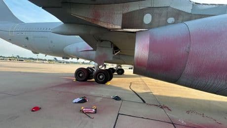 Two more people arrested over damage to aircraft at RAF base