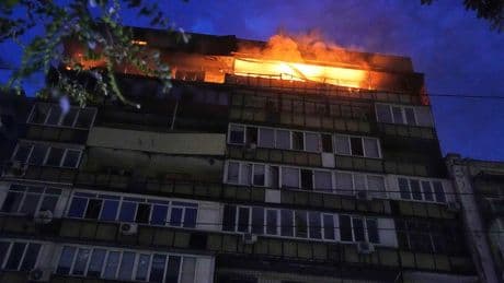 Russia launches record drone and missile barrage at Ukraine