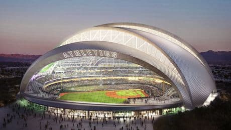 A’s set date for breaking ground on $1.75 billion Las Vegas stadium