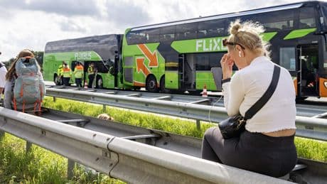 A4 richting Amsterdam weer vrijgegeven na ongeval met Flixbussen