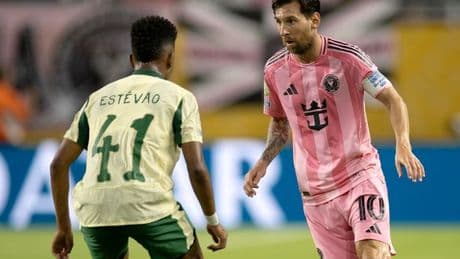 New Chelsea wonderkid breaks promise and swaps shirts with Lionel Messi at HALF-TIME