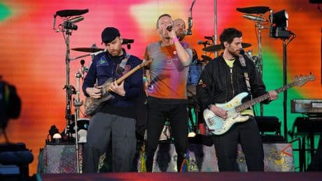 Coldplay begin Wembley Stadium run by thanking crowd for ‘letting us come home’
