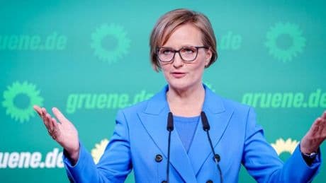 „Jetzt scholzt er rum“ – Grünen-Chefin bezeichnet Merz‘ Ukraine-Politik als „heiße Luft“