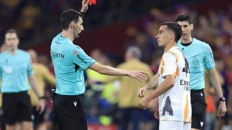 Coupe du Roi: Rüdiger risque gros après son expulsion en fin de match
