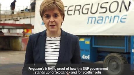Why did Scots ministers support award of £381m in ferry contracts to overseas firms