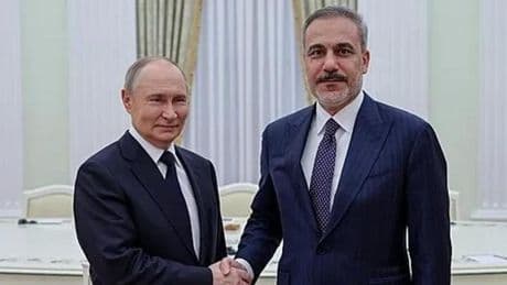 SON DAKİKA HABERİ: Rusya'da kritik görüşme! Putin, Dışişleri Bakanı Hakan Fidan'ı kabul etti