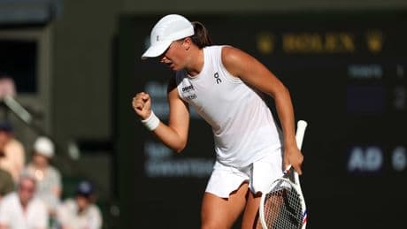 Iga Swiatek'ten Wimbledon'da tarihi zafer! 37 yıl sonra bir ilk