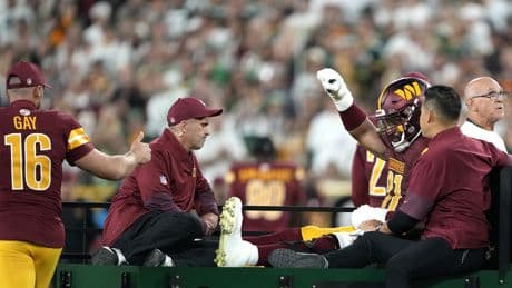 Deatrich Wise offers positive message after grisly season-ending Commanders injury