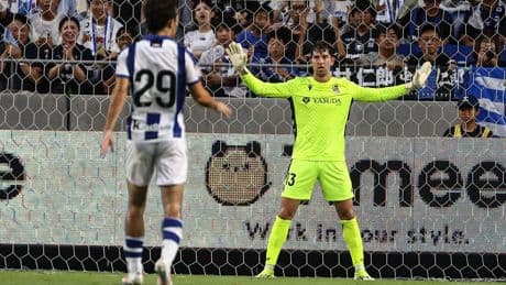 Unai Marrero evitó la goleada del Real Madrid con una gran actuación en su regreso a la titularidad
