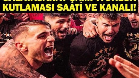 GALATASARAY ŞAMPİYONLUK KUTLAMASI ŞİFRESİZ CANLI İZLE| Galatasaray Şampiyonluk Kutlamaları Hangi Kanalda? GS Yenikapı Kutlaması Ne Zaman Başlayacak?
