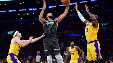 NBA: «C'était la nuit de Rudy», Gobert au sommet éclipse LeBron James et Luka Doncic