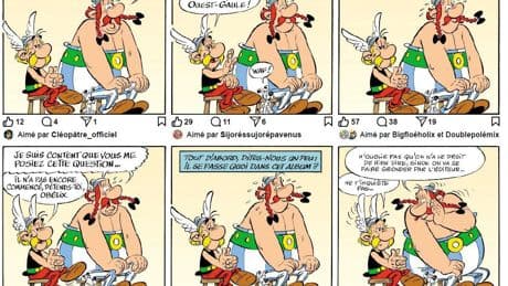 Le nouvel album d’Astérix s’offre une planche-annonce inédite à la mode des réseaux sociaux