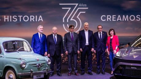 75 años de Seat, del 1400 al Cupra Raval