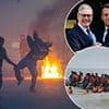 ROBERT HARDMAN: Rocks, petrol bombs and cries of Allahu Akbar - and proof Starmer's new deal to stop the small boats is already doomed