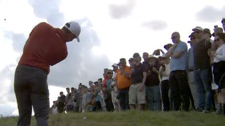 Astonishing Rory McIlroy invents jaw dropping shot at The Open to blow stunned commentator away